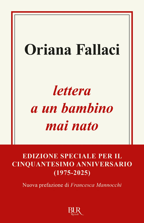 Lettera a un bambino mai nato