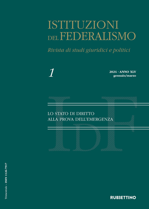 Istituzioni del federalismo. Rivista di studi giuridici e politici