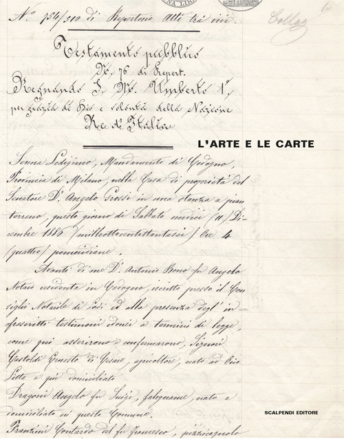 L'arte e le carte. Una pala d'altare, una Madonna vestita e l'archivio della Fondazione Senatore Grossi-Franzini di Senna Lodigiana