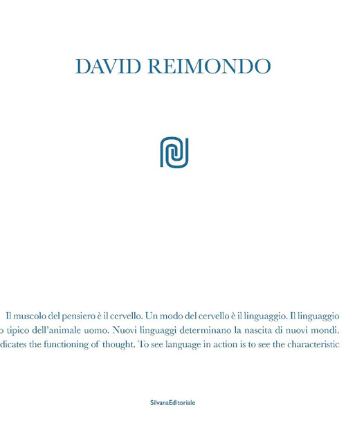 David Reimondo. Ediz. italiana e inglese