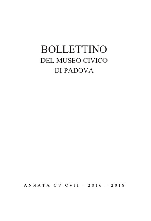 Bollettino musei civici Padova