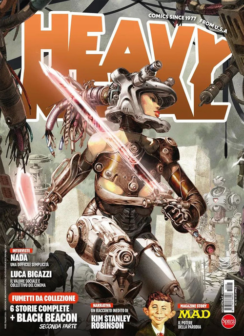 Heavy Metal. The world greatest illustrated magazine