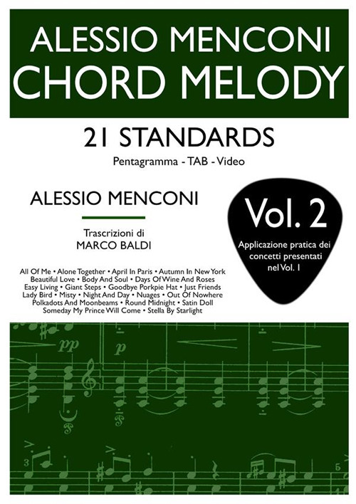 Chord melody, 21 standard