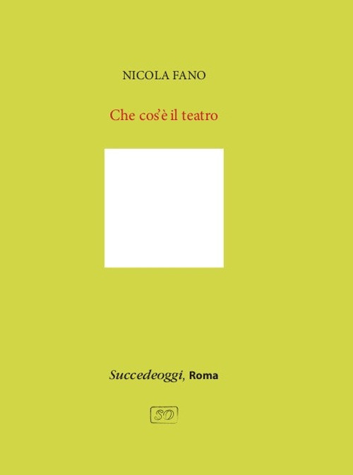 Che cos'è il teatro