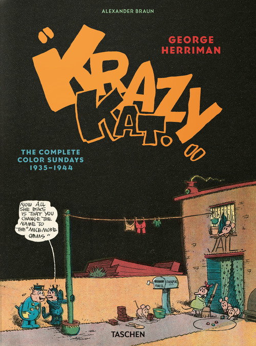 George Herriman. Krazy Kat. The complete color sundays 1935-1944. Ediz. inglese