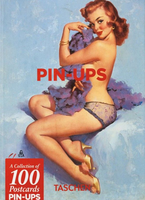 Postcard set pin-ups. Ediz. inglese, francese e tedesca