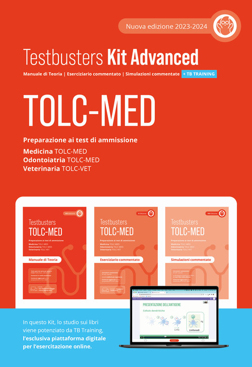 TOLC-MED. Test Medicina 2024/2025. Kit advanced