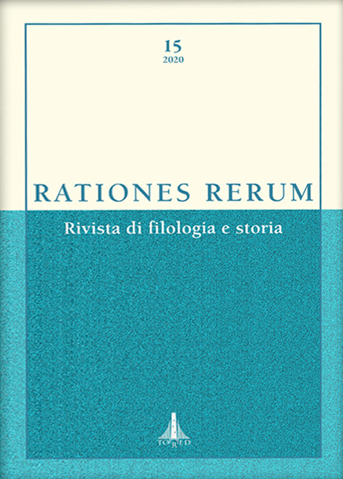 Rationes rerum. Rivista di filologia e storia