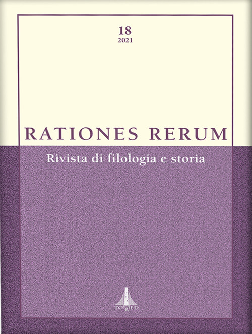 Rationes rerum. Rivista di filologia e storia