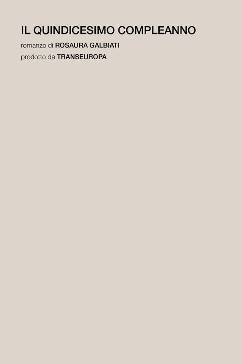 Il quindicesimo compleanno