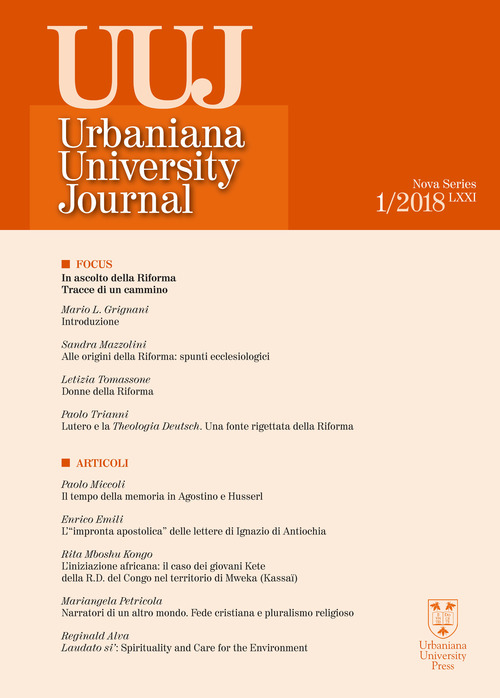 Urbaniana University Journal. Euntes Docete