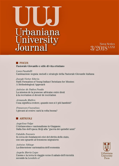 Urbaniana University Journal. Euntes Docete