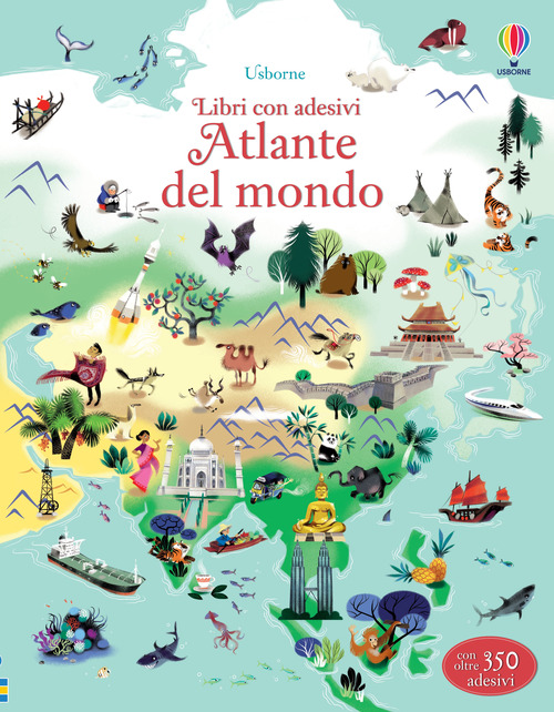 Atlante del mondo. Con adesivi