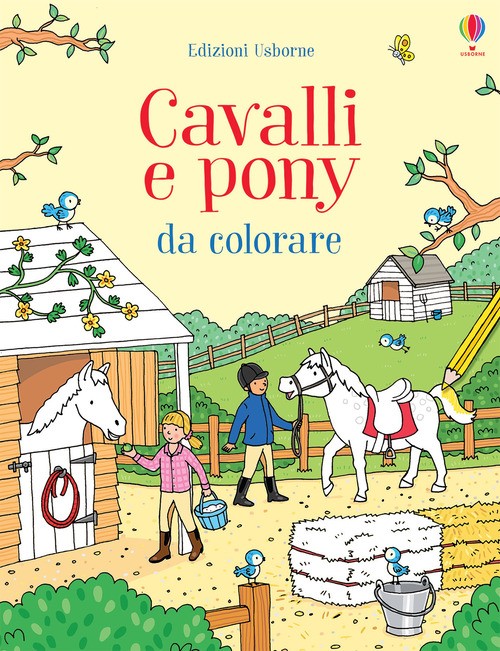 Cavalli e pony da colorare