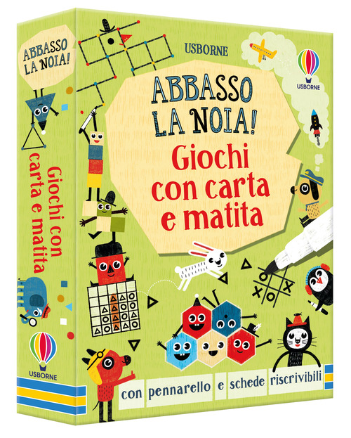 Giochi con carta e matita. Abbasso la noia!