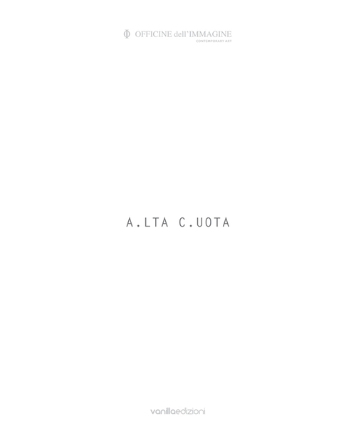 Alessandro Cannistra. A.lta C.uota