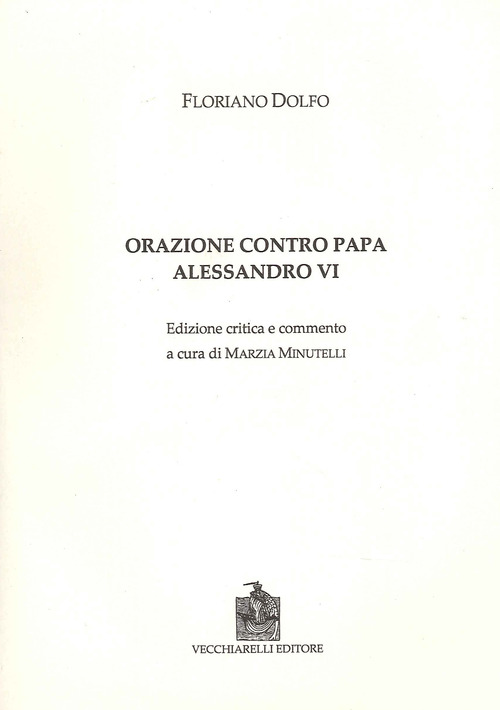 Orazione contro papa Alessandro VI