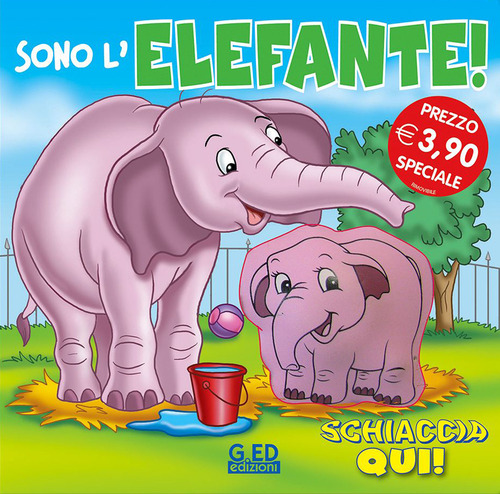 Sono l'elefante! Schiaccia qui