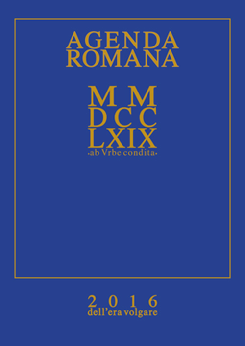 Agenda romana MMDCCLXIX