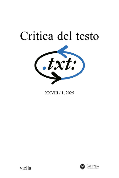 Critica del testo