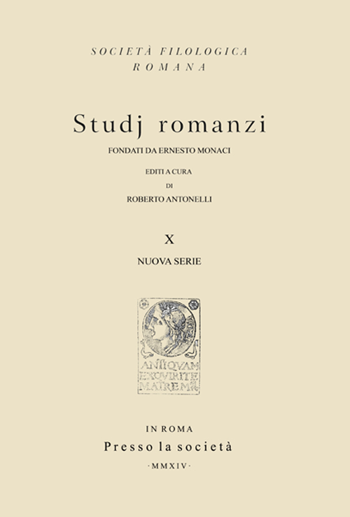 Studj romanzi. Nuova serie
