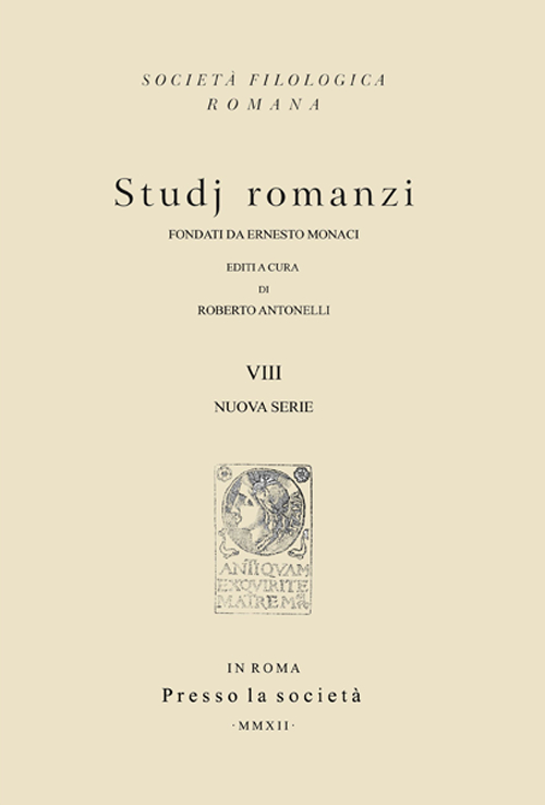 Studj romanzi. Nuova serie
