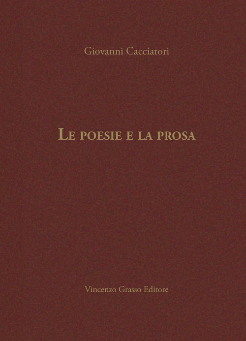 Le poesie e la prosa