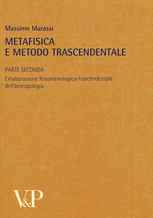 Metafisica e metodo trascendentale
