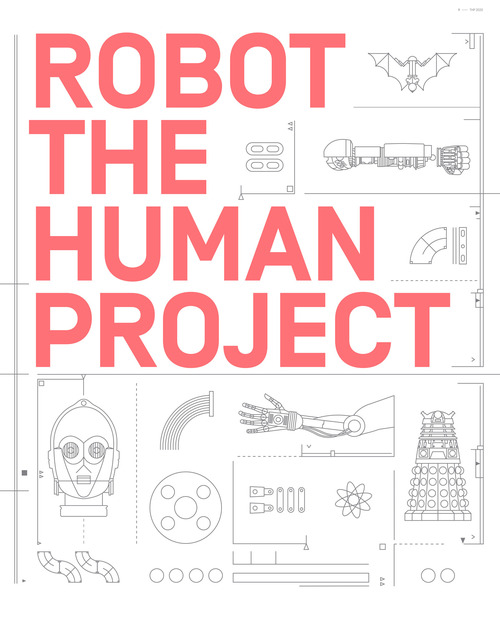 Robot. The human project