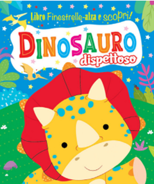 Dinosauro dispettoso. Finestrelle alza scopri