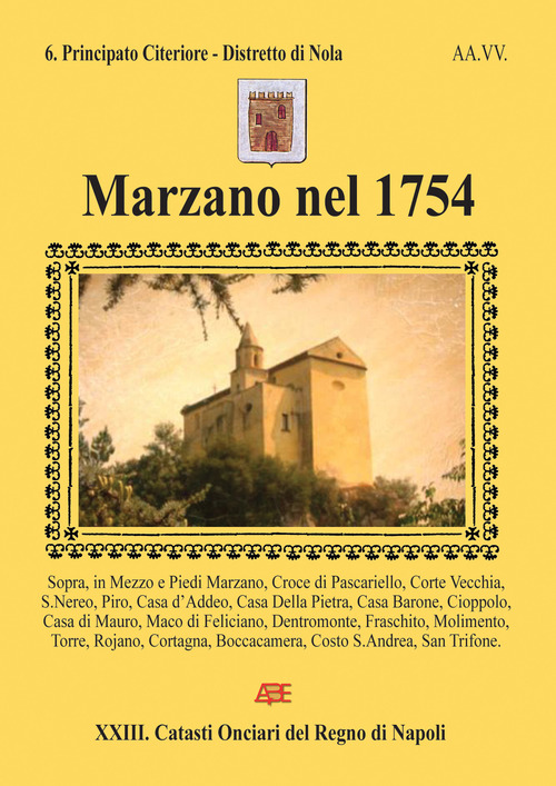 Marzano nel 1754