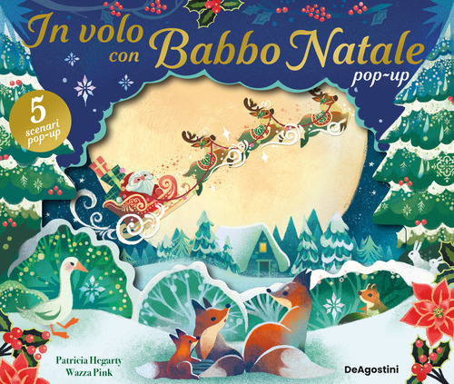 In volo con Babbo Natale pop-up
