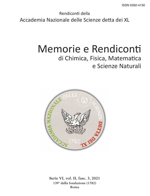 Memorie e rendiconti di chimica, fisica, matematica e scienze naturali