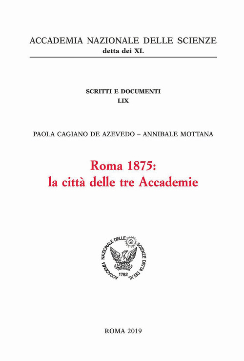Roma 1875: la città delle tre Accademie