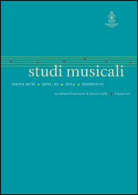 Studi musicali (2014). N.S. Ediz. italiana, inglese e tedesca