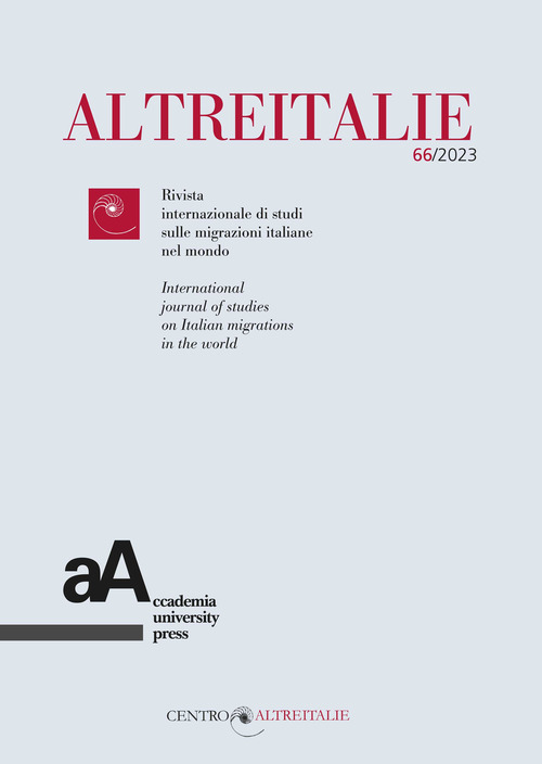 Altreitalie. Rivista internazionale di studi sulle popolazioni di origine italiana nel mondo