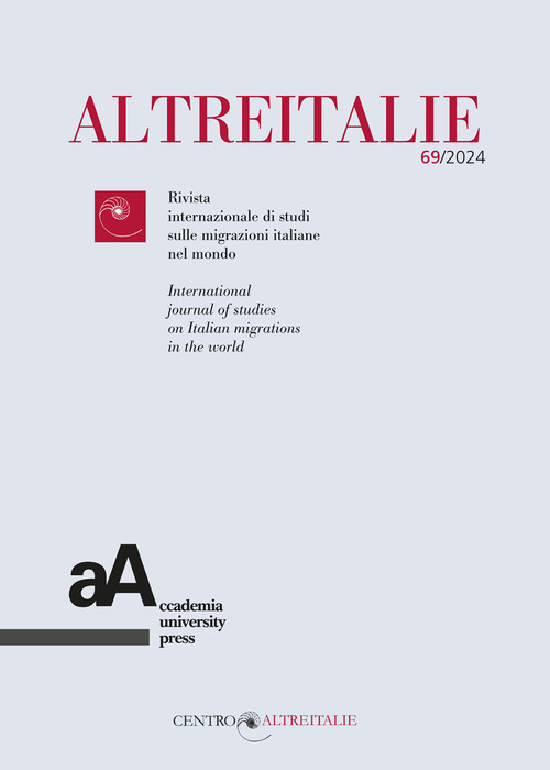 Altreitalie. Rivista internazionale di studi sulle popolazioni di origine italiana nel mondo