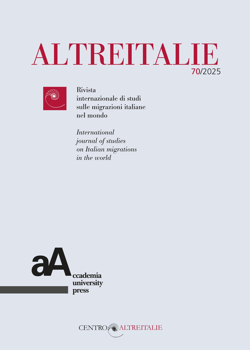 Altreitalie. Rivista internazionale di studi sulle popolazioni di origine italiana nel mondo