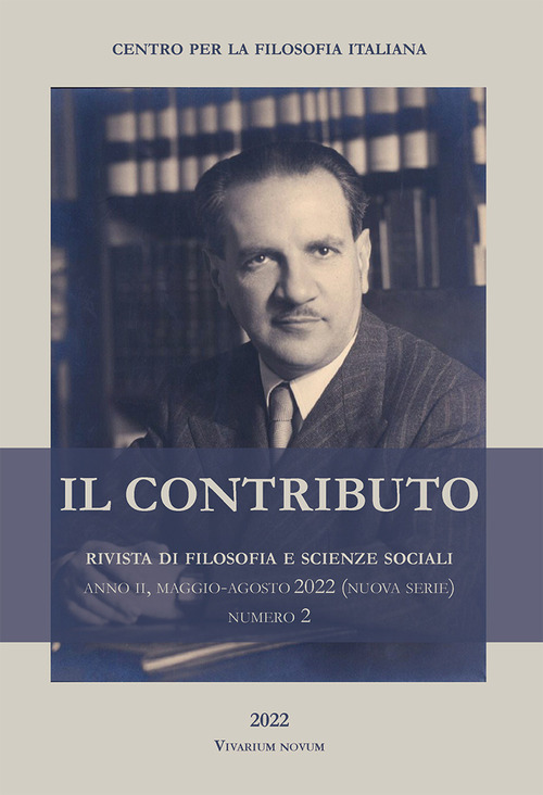 Il contributo. Rivista di filosofia e scienze sociali