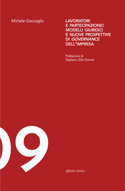 Lavoratori e partecipazione: modelli giuridici e nuove prospettive di governance dell'impresa