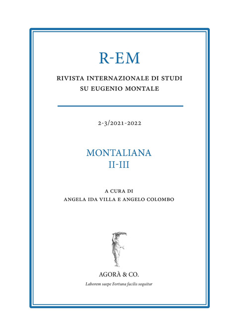 R-EM. Rivista internazionale di studi su Eugenio Montale