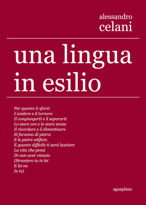 Una lingua in esilio