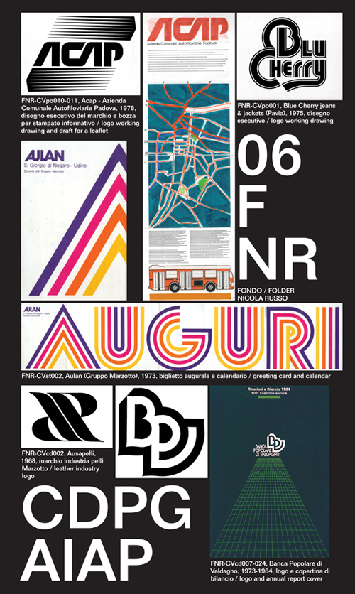 F NR (Fondi Nicola Russo). Della grafica di provincia