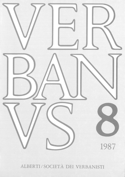 Verbanus. Rassegna per la cultura, l'arte, la storia del lago