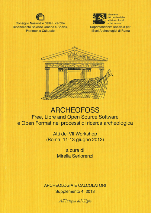Archeologia e calcolatori (2013). Supplemento