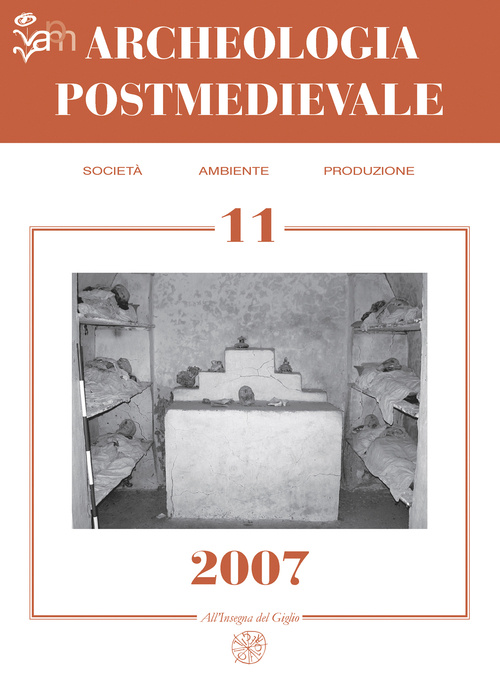Archeologia postmedievale. Società, ambiente, produzione
