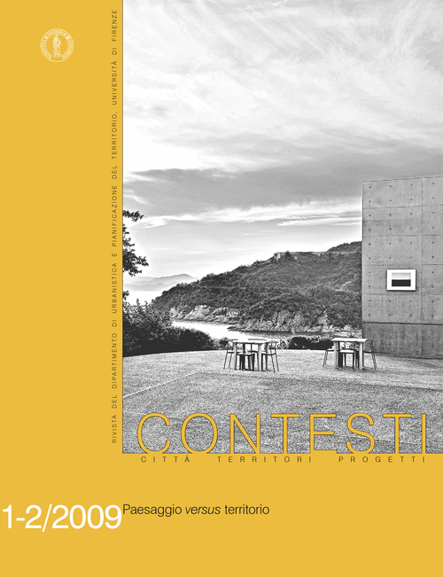 Contesti. Citt&agrave; territori progetti (2009) vol. 1-2: Paesaggio versus territorio