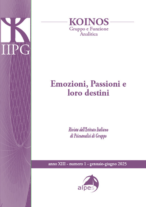Koinos. Gruppo e funzione analitica