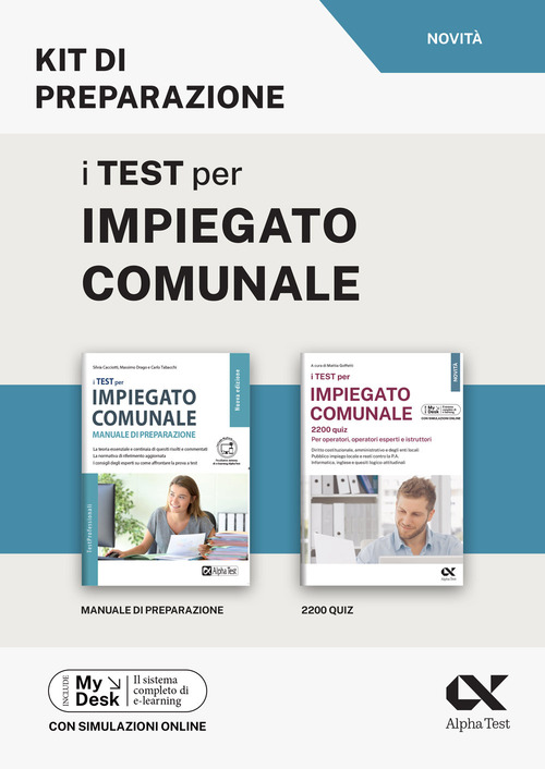 I test per impiegato comunale. Kit di preparazione. Ediz. MyDesk