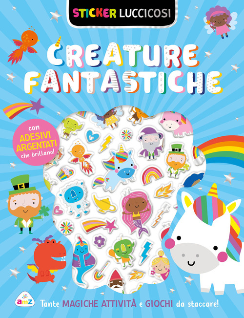 Creature fantastiche. Sticker luccicosi
